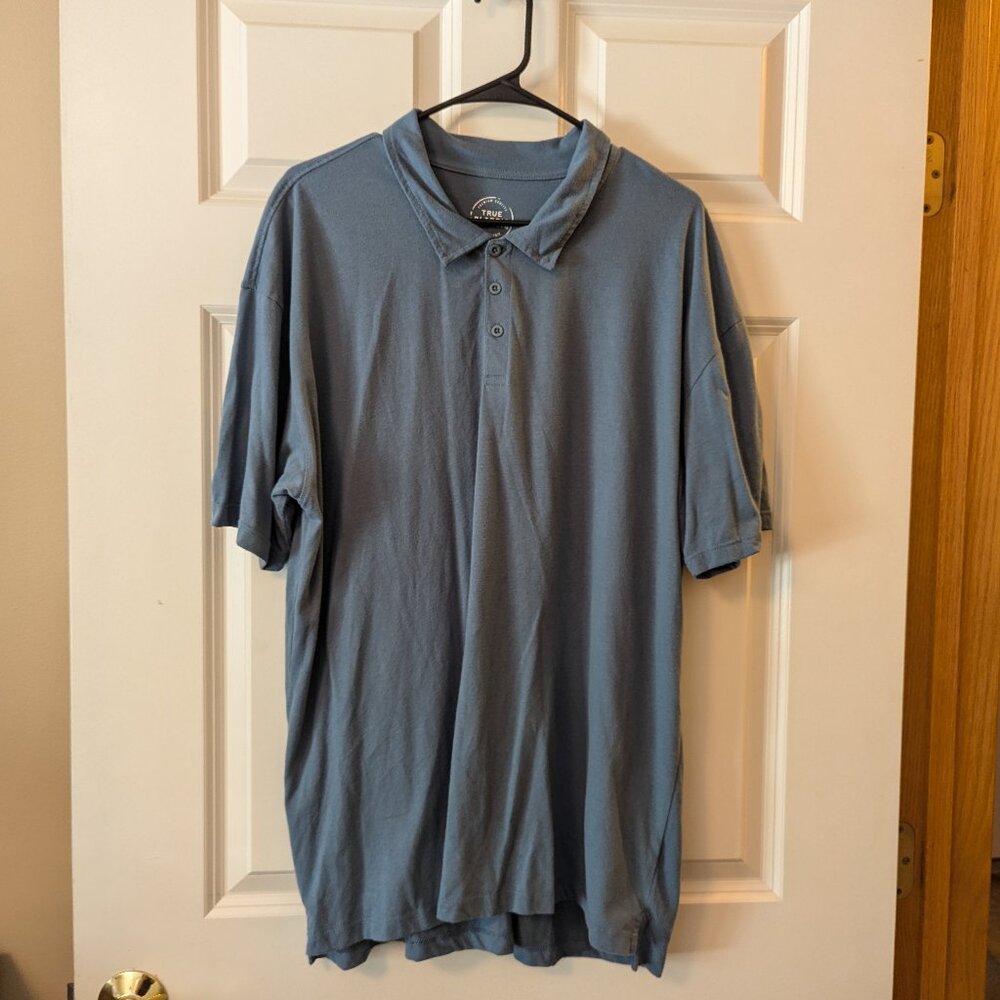 Heather Blue True Classic Polo